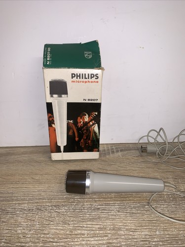 Vintage philips microphone - vintage, n