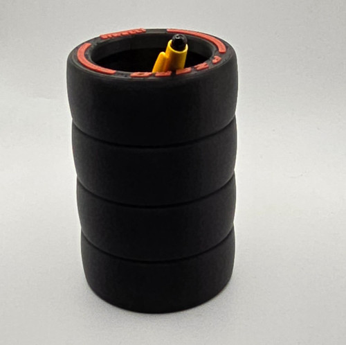 Racing tyre pen holder cup - tyre,
