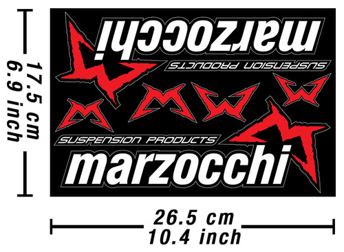 Marzocchi forks decals - forks,