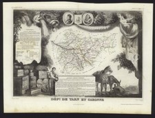 France dept et girrinde - .,