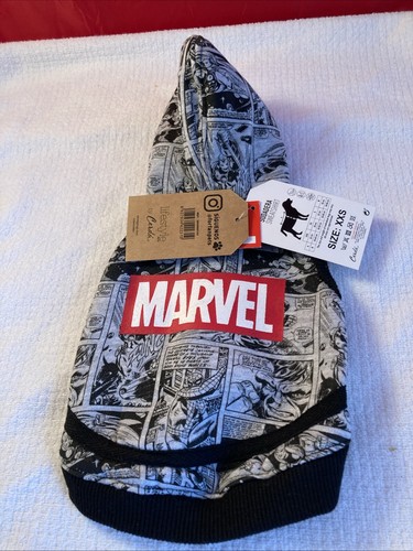 Dog sweatshirt marvel grey xxs - dog,