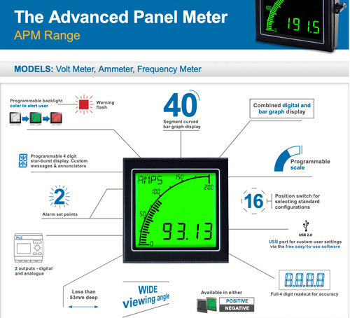Trumeter digital voltmeter - trumeter, ac