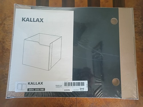 Ikea kallax door - ikea, black