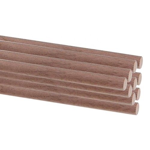 Wooden dowel rods - walnut,