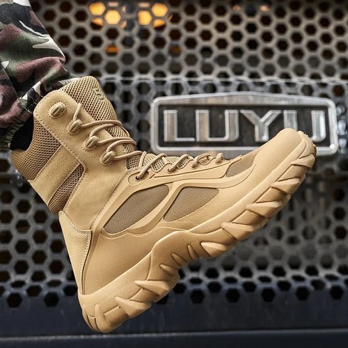Men tactical combat boots - combat,