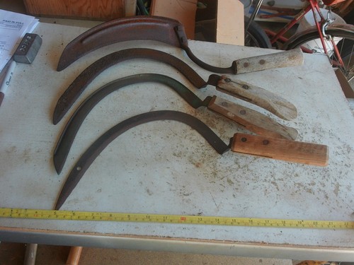 Vintage lot hand - 4, scythe