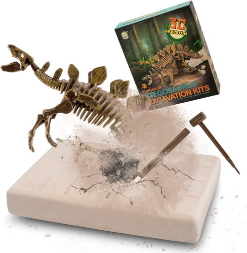 Dinosaur dig kit stegosaurus - dinosaur,