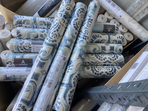 Job lot rolls blue - lot, 8