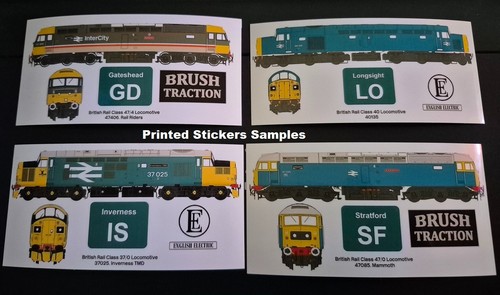 Sticker various british rail - british,