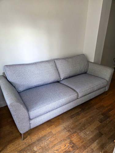 Grey navy dfs libby seater - 3+2,