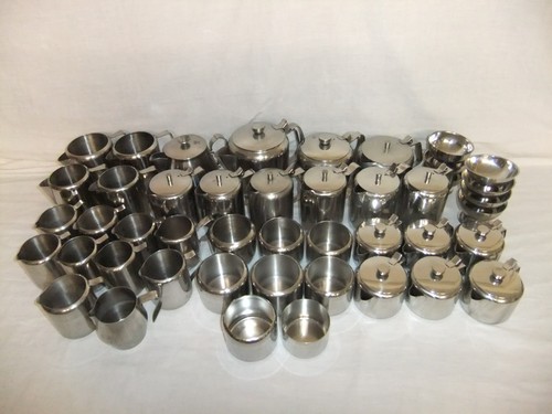Stainless steel teapots - stainless, milk