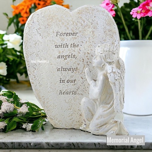Praying angel memorial - praying,