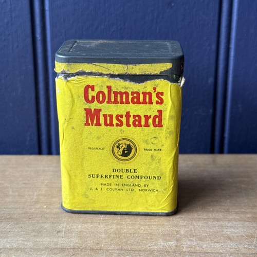 Vintage colman mustard tin - colman’s,