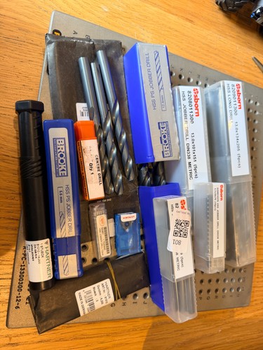 Job lot hss drills - drills, cnc