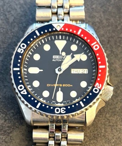 Seiko skx009j 7s26 0020 navy - skx009j,