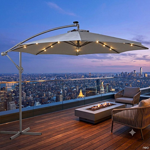 Cantilever garden patio - cantilever,