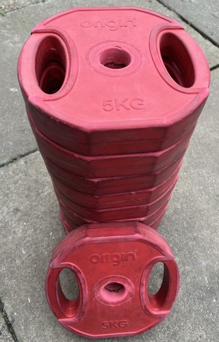 5kg origin fitness rubber - 2x,