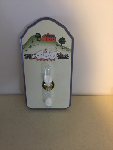 Wooden egg timer country - timer,