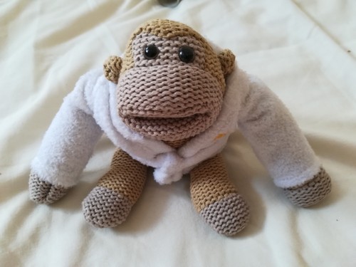 Tips monkey chimp beanie - monkey,