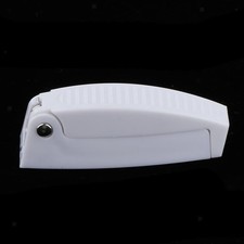 Plastic baggage door - door, catch