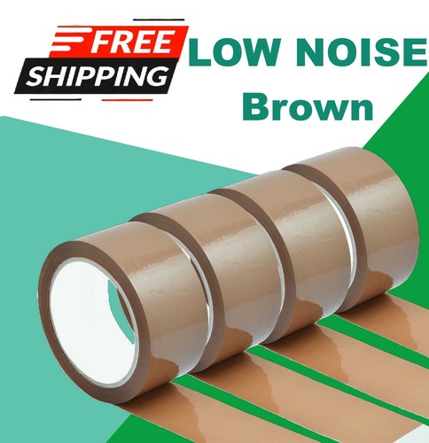 Brown low noise packing tape - brown,