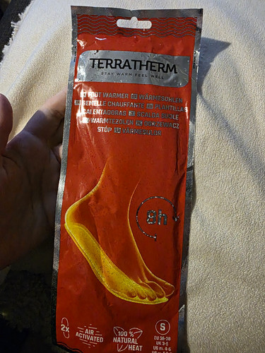Terratherm air activated foot - terratherm,