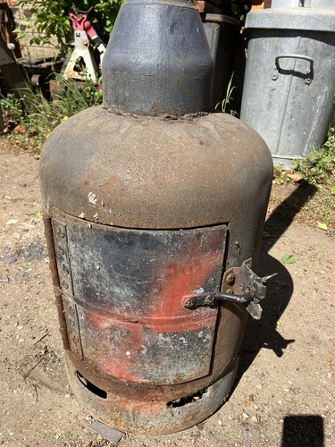 Homemade gas bottle - homemade, log