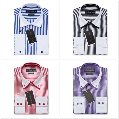 Mens blue italian pinstripe - mens,