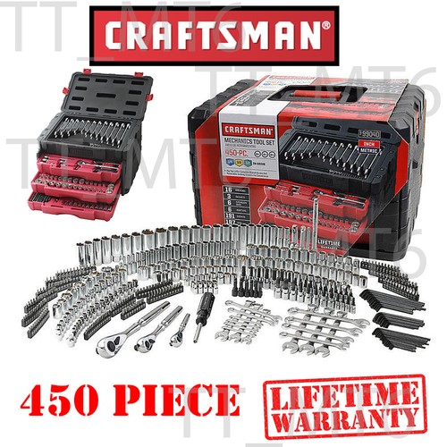 Craftsman 450 piece - 450, mechanic's