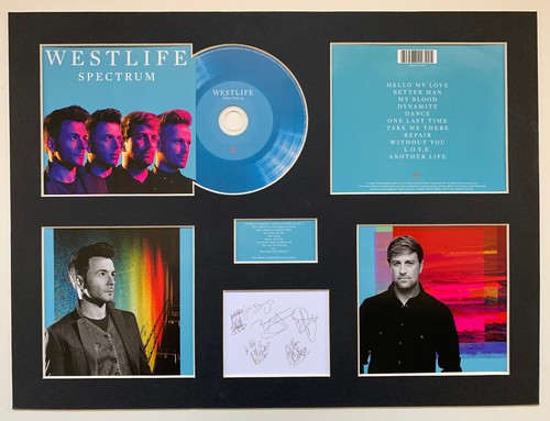Westlife signed autographed - westlife,