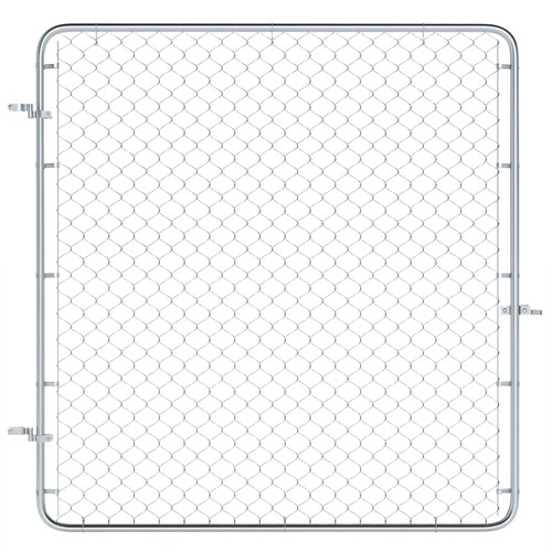 Chain link fence gate - link,