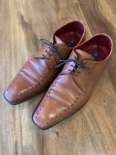 Men lambretta leather tan - leather,