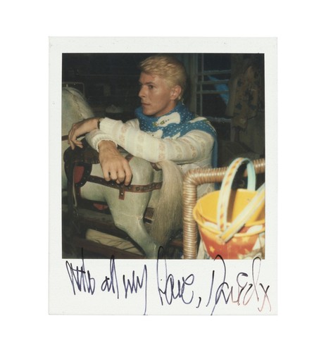 David bowie original signed - david,