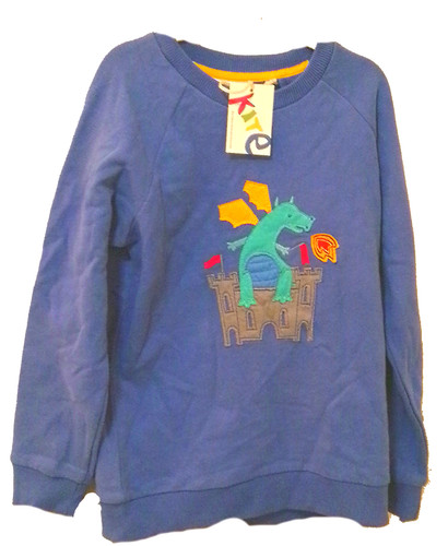 Blue dragon castle - blue,