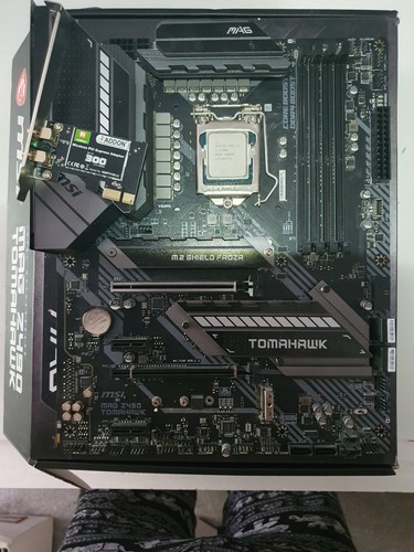 Intel 11700k and z490 - i7,