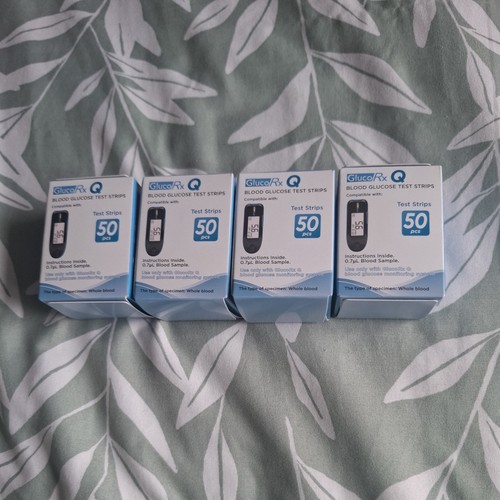 Glucorx glucose strips 4x50 - glucorx, q