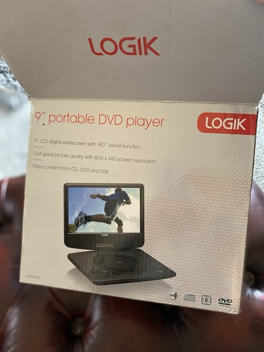 New unused portable dvd - new, 9
