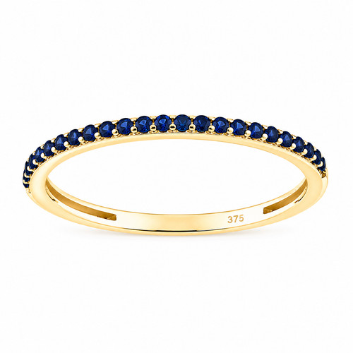 9ct yellow gold blue - yellow,