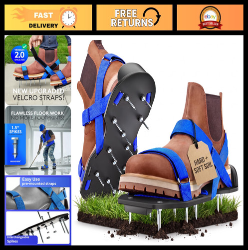 Lawn aerator shoes - lawn, for
