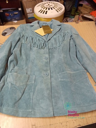 Leather elements suede fringe - leather,