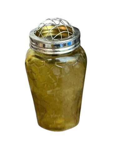 Vintage 80s gold amber - gold,