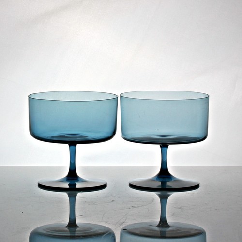 Pair wedgwood glass small - glass,