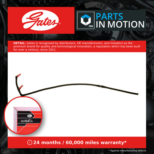 Moulded fuel hose pipe fits - fuel,