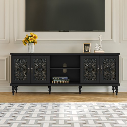 Vintage tv stand with - 67'',