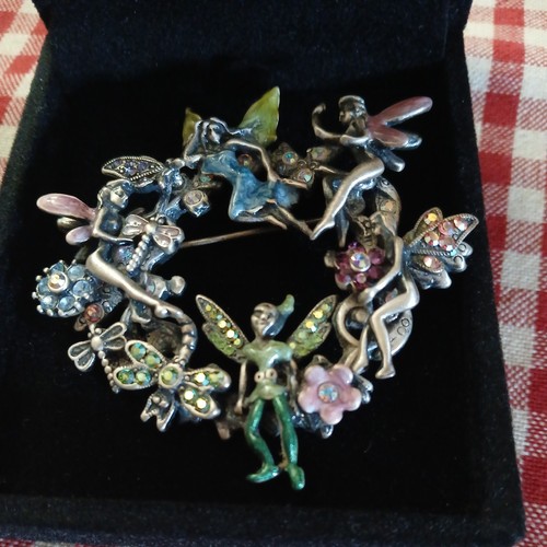 Kirks folly brooch - kirks, fairies