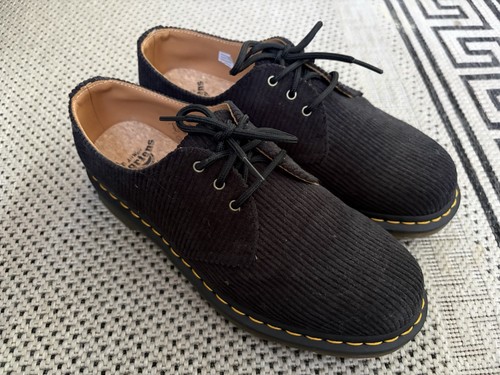 Martens black corduroy - dr.,