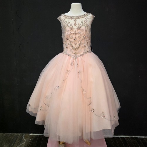Girls blush pink beaded - blush,
