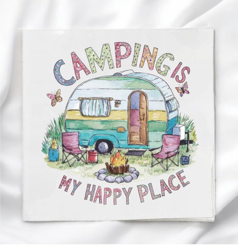 Camp life fabric - camp, for