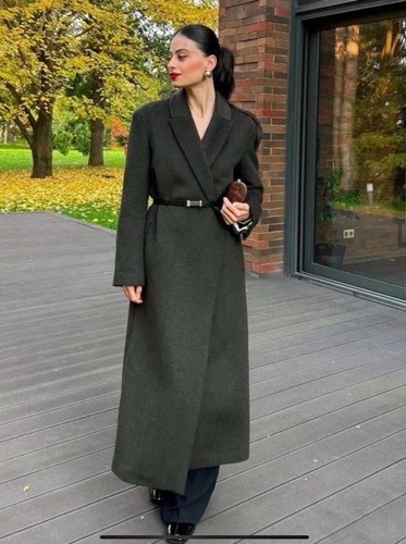 Zara collection belted - zw, wool