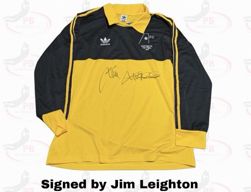 Jim leighton signed - signed, aberdeen